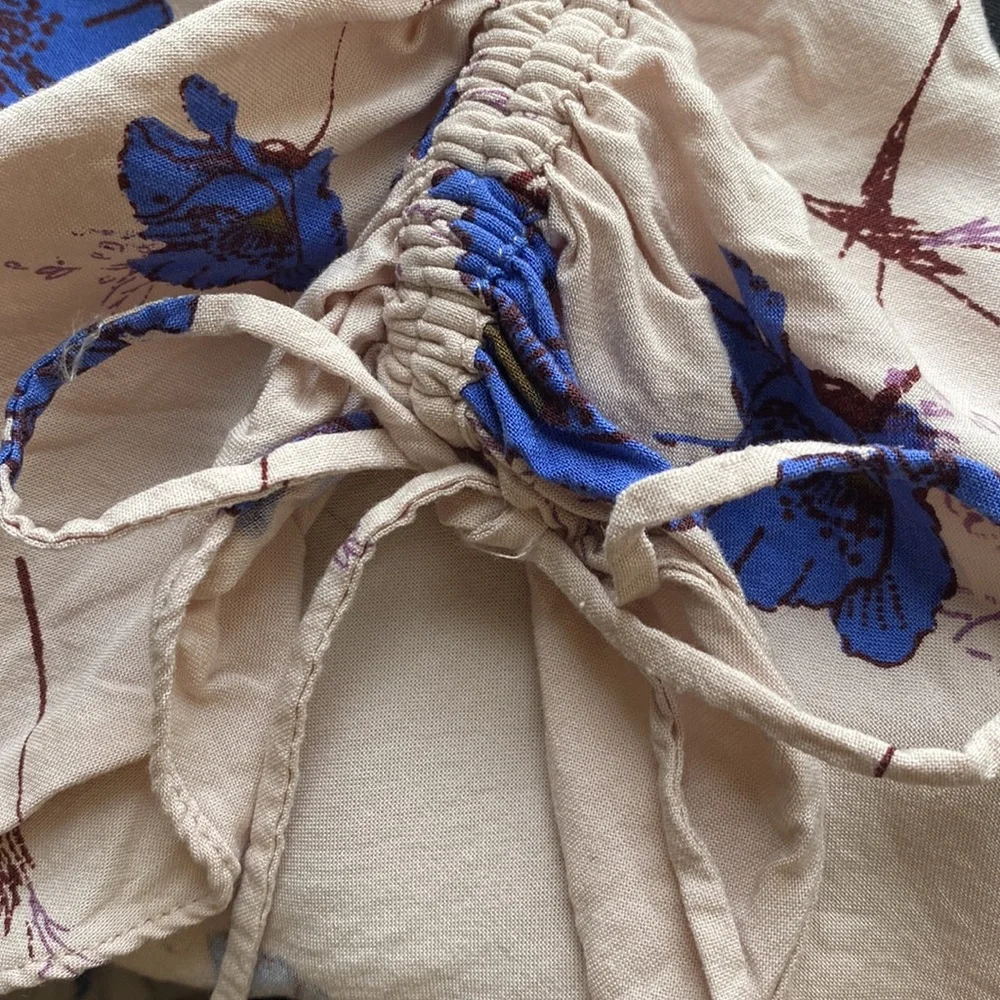 Free People V-Neck Floral Dress - Picture 5 of 5